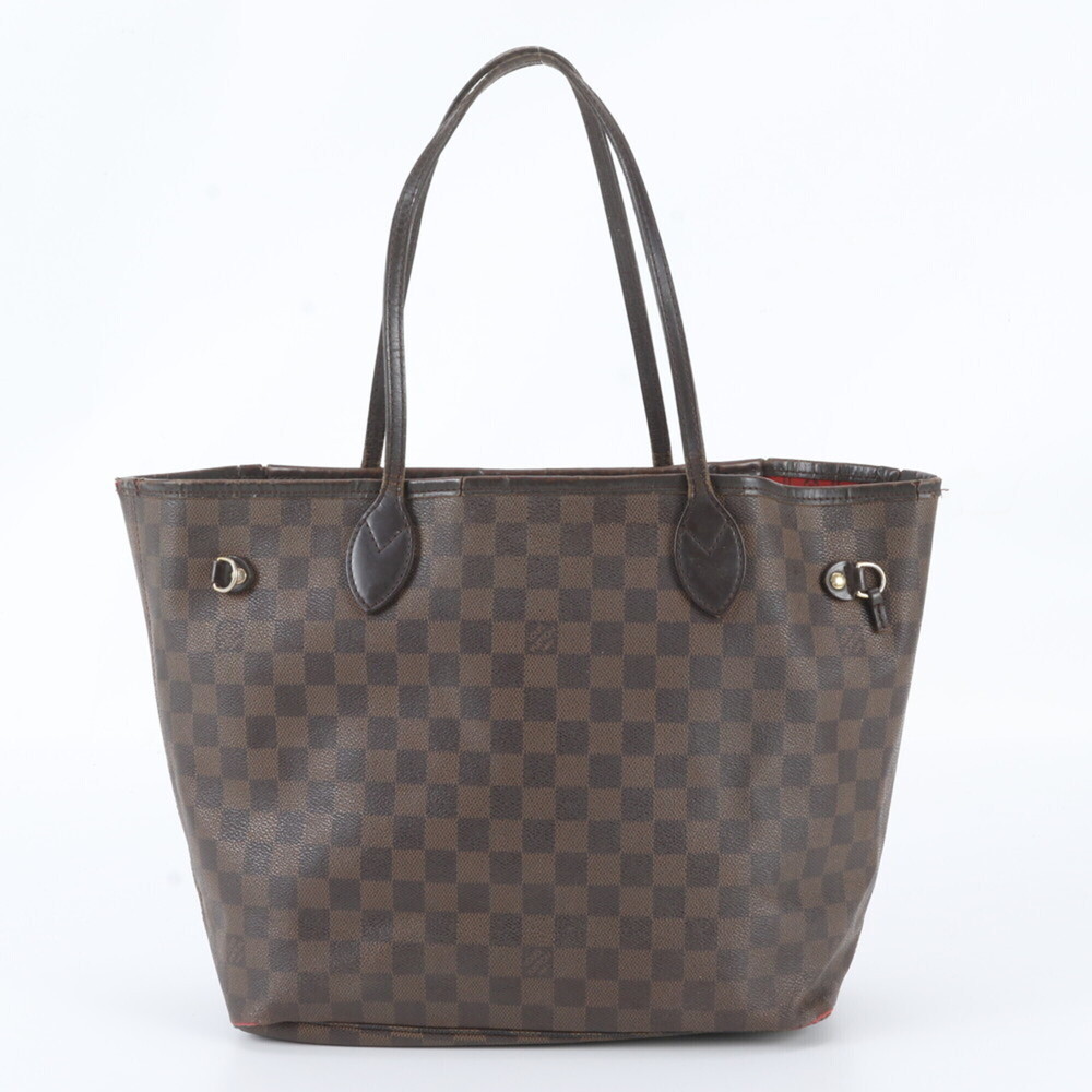 Louis Vuitton Damier Neverfull MM N51105 Leather Tote Bag, Handbag, Shoulder ...